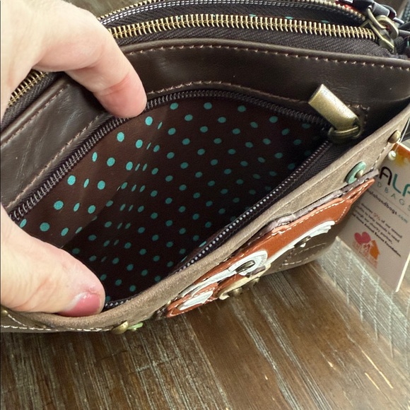 Chala Fox mini Crossbody Bag NWT - Picture 3 of 6